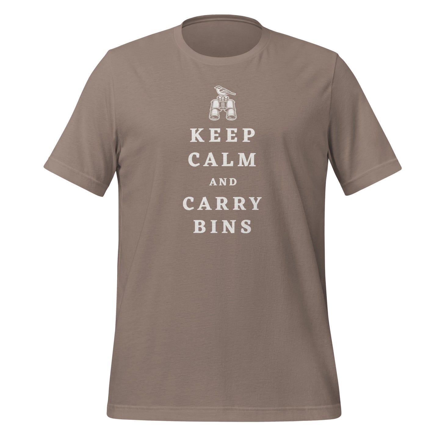 Keep Calm and Carry Bins T-Shirt (Lightweight)