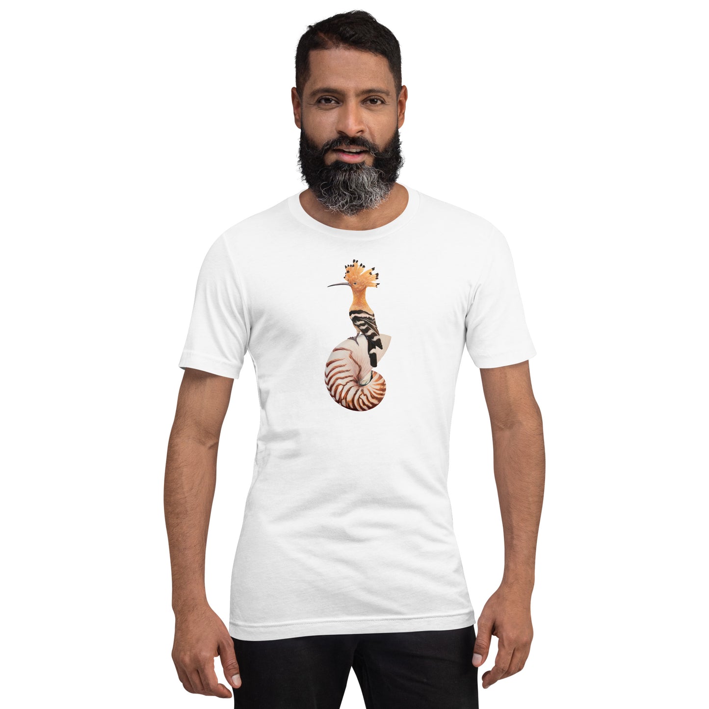 Hoopoe on Nautilus T-Shirt (Lightweight)