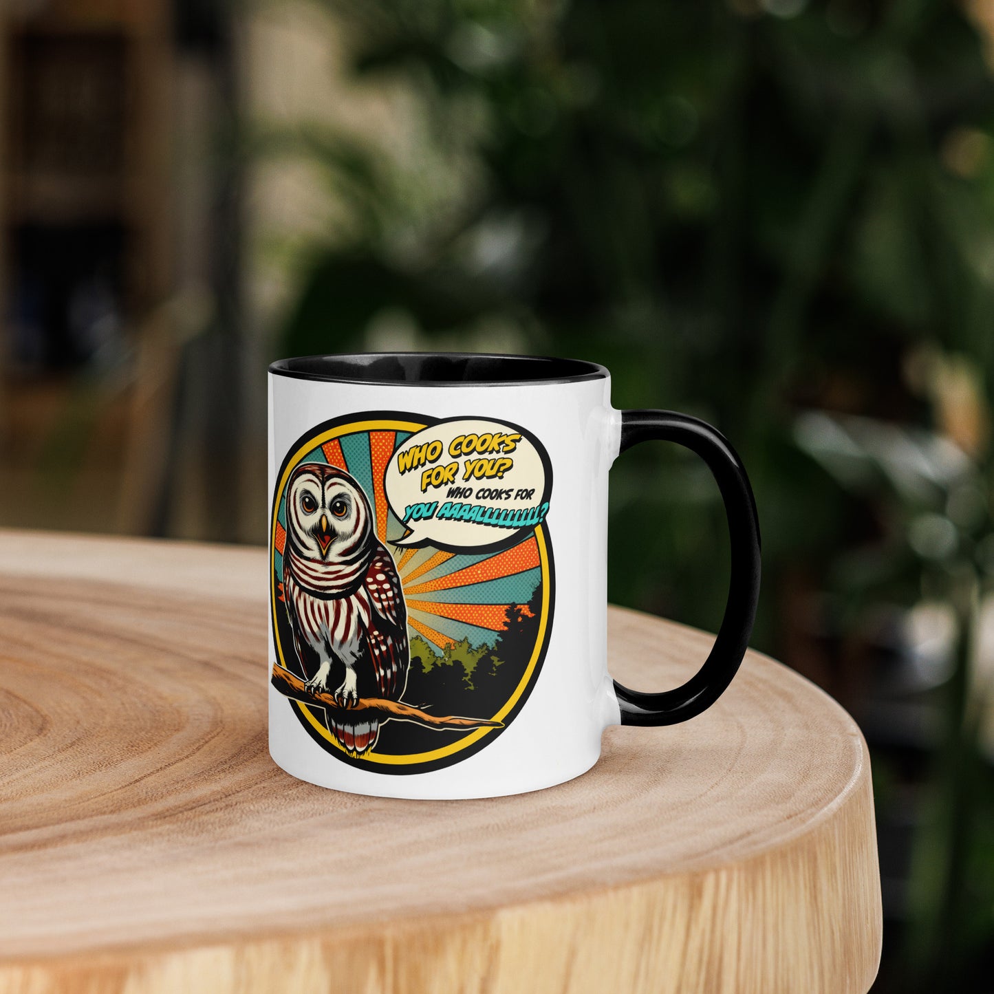 Barred Owl Song Coffee Mug