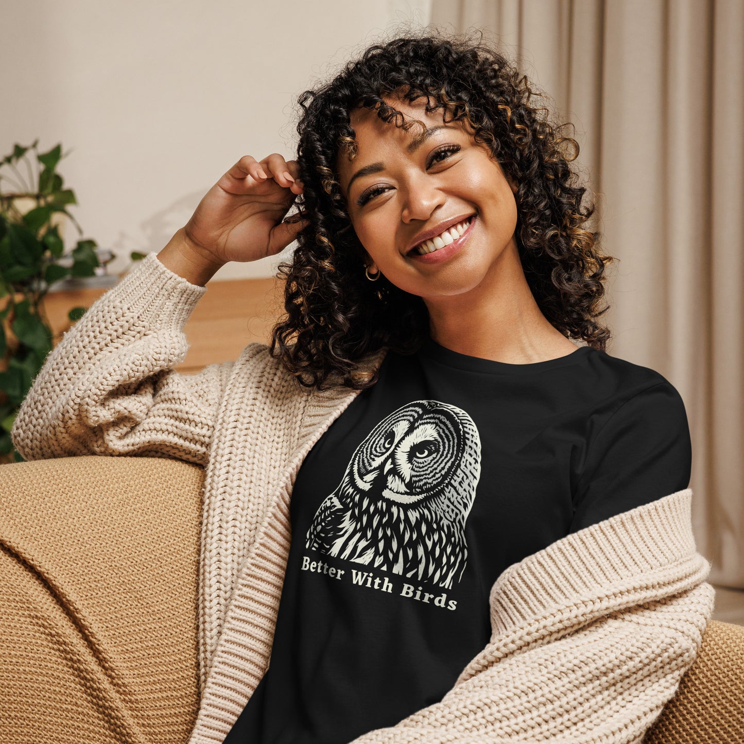 Great Gray Owl Women's T-Shirt