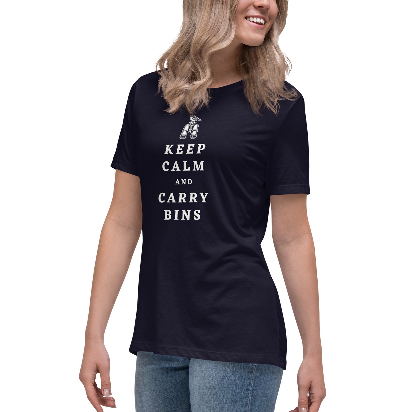 Keep Calm and Carry Bins Women's T-Shirt