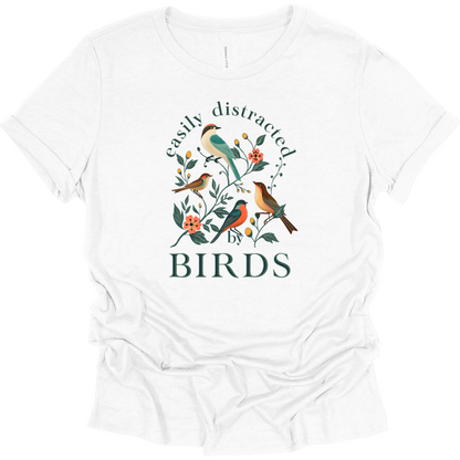 Easily Distracted By Birds Women's T-Shirt