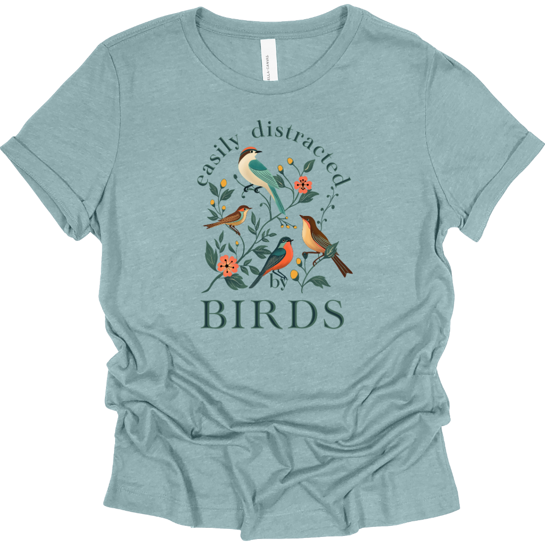 Easily Distracted By Birds Women's T-Shirt