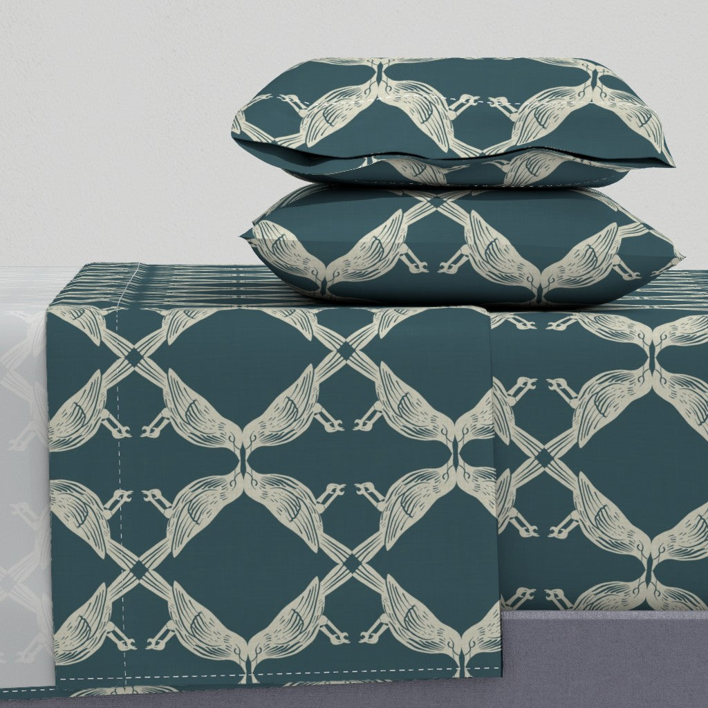 Nature-Inspired Geometric Symmetry of Birds Sheet Set — Large Scale — default (9)