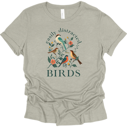 Easily Distracted By Birds Women's T-Shirt