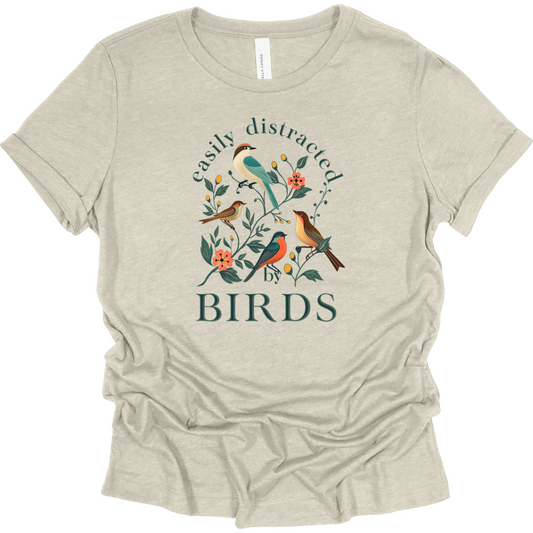 Easily Distracted By Birds Women's T-Shirt
