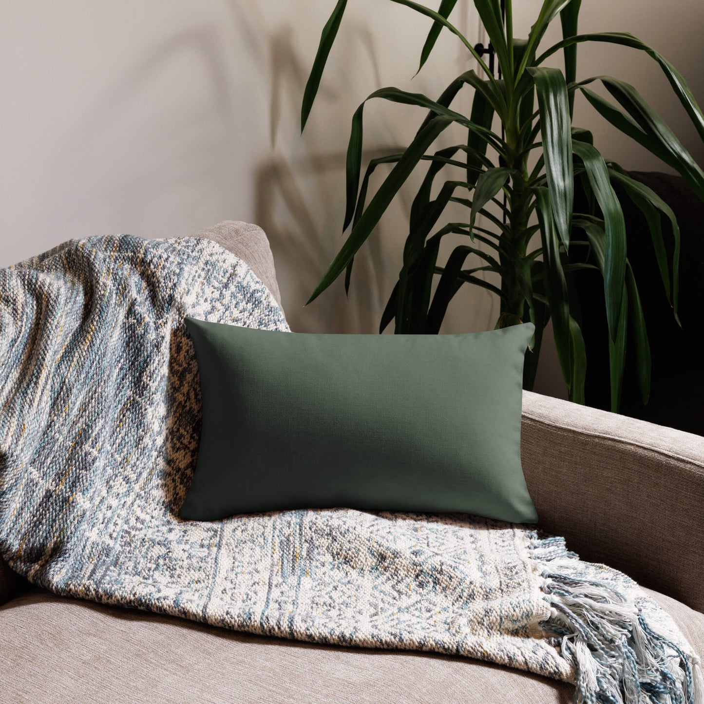 Vintage Birds Premium Throw Pillow