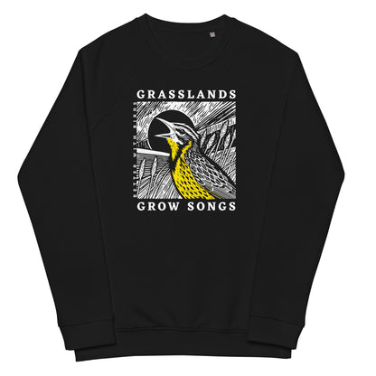Grasslands Grow Songs Organic Sweatshirt