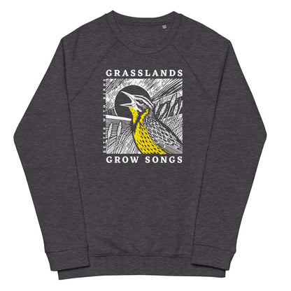 Grasslands Grow Songs Organic Sweatshirt