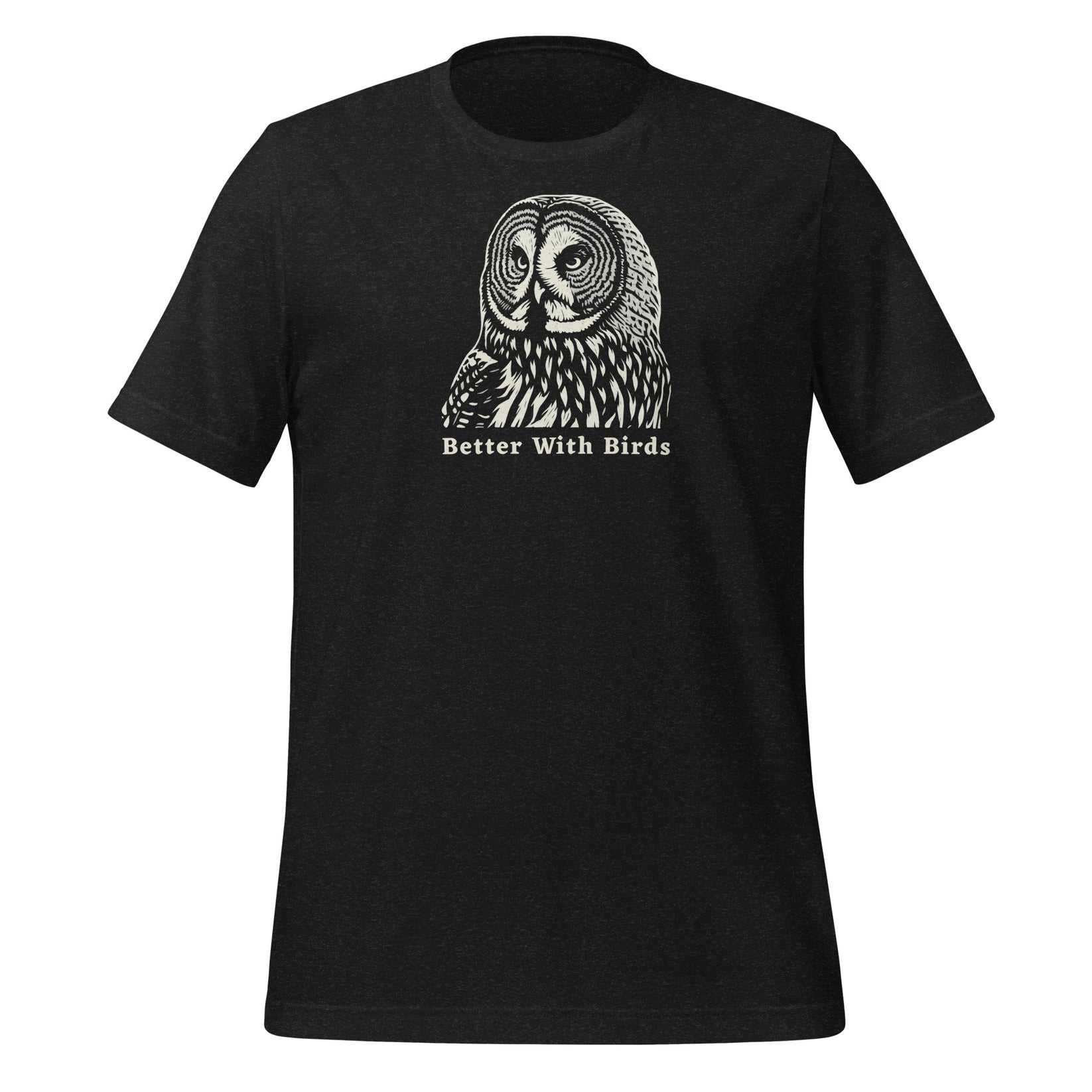 Great Gray Owl Lightweight Cotton Unisex T-Shirt